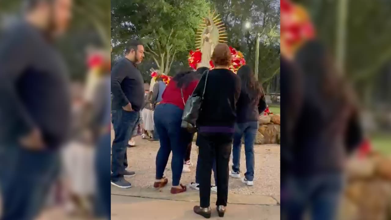 Las celebraciones para la Virgen Morena comenzaron desde el domingo 11 de diciembre con una misa en su honor.