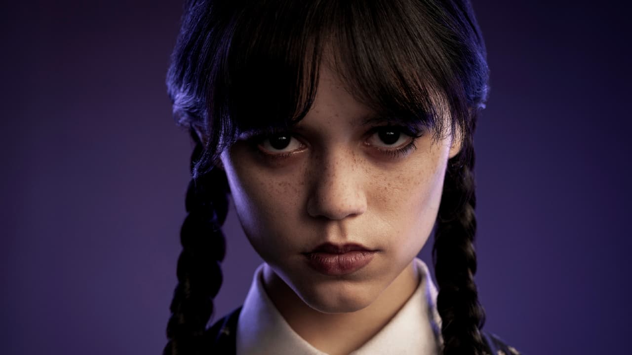 Jenna Ortega como Merlina.