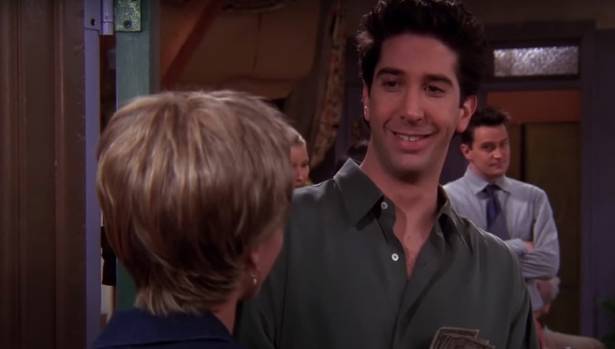 En una entrevista con NBC, el actor confesó que había algunas características suyas que estaban reflejadas en Ross.