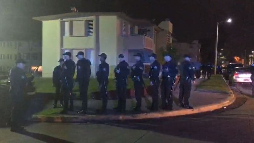 Arrestan a una persona durante operativo en el residencial Ernesto Ramos Antonini