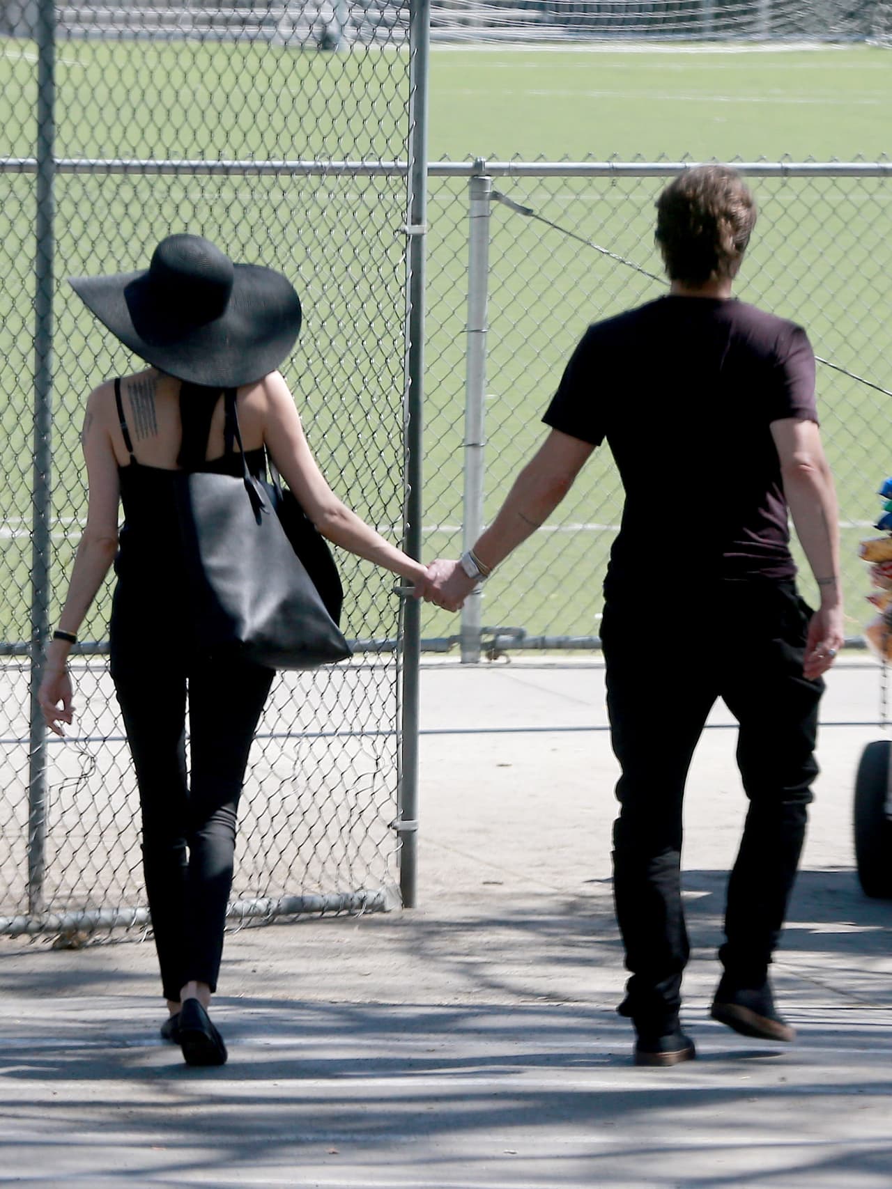 Hace un par de meses atrás, así los captaron los paparazzi.