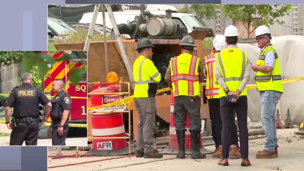 Operativo para recuperar el cuerpo de un trabajador arrastrado por el agua en Downers Grove