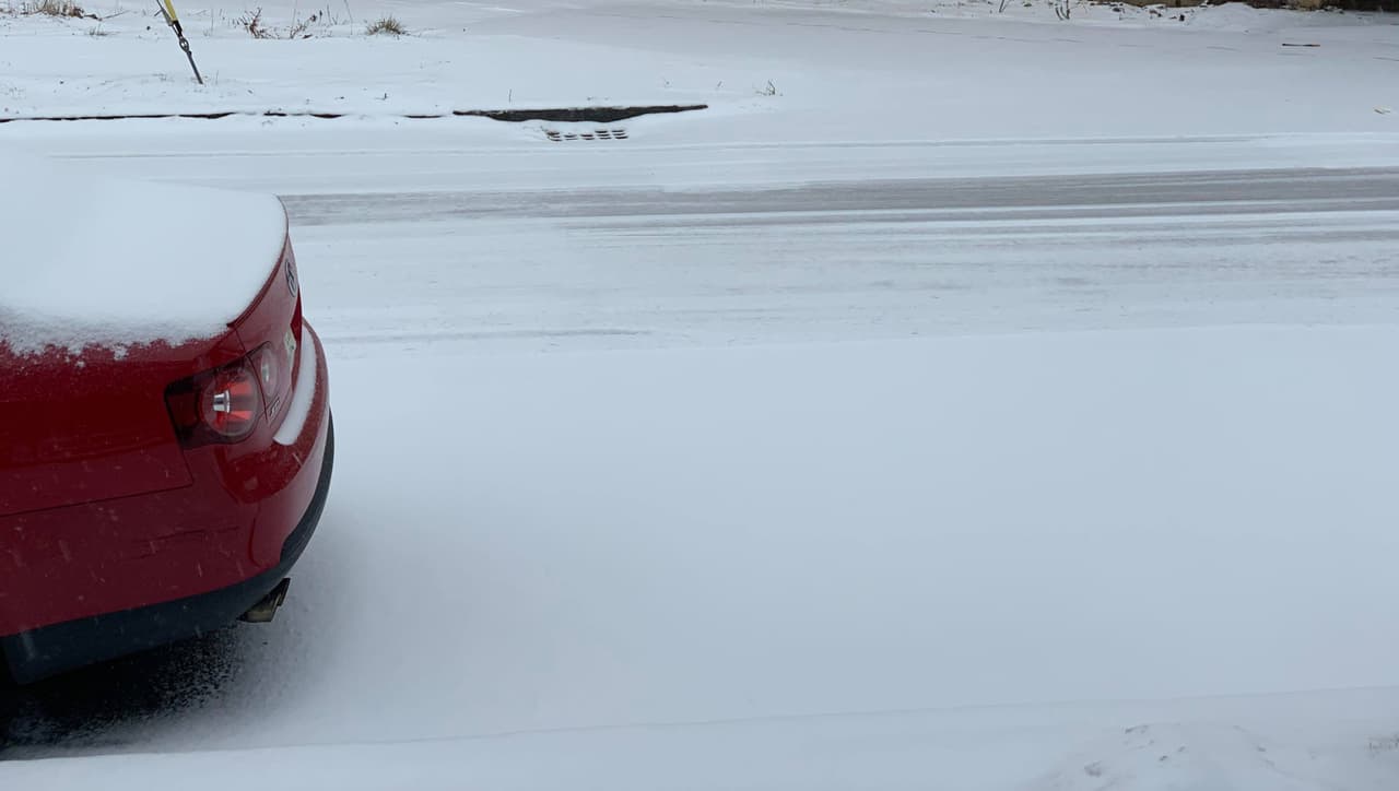 Las calles parecen que tienen alfombra.