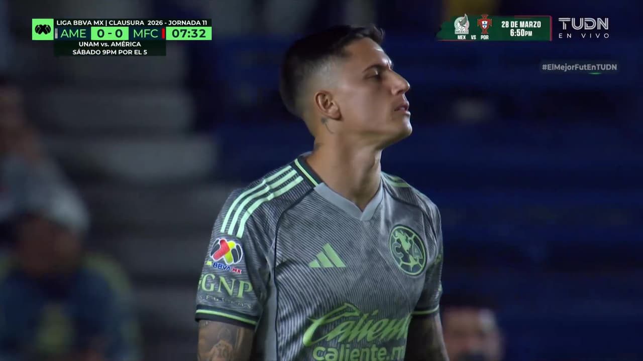 ¡Brian Rodríguez falla su penal vs. Mazatlán y así reaccionan!