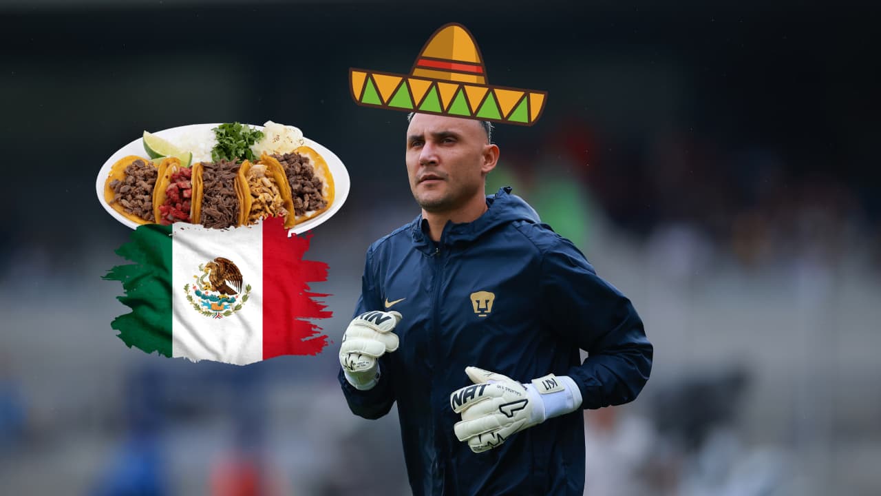 Keylor Navas revela su 'gusto culposo' de México en pleno 15 de septiembre