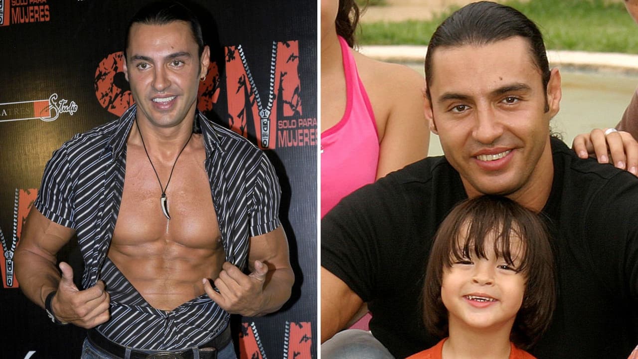 El hijo menor de Latin Lover ya tiene 20 años y es más alto y musculoso que su papá: fotos