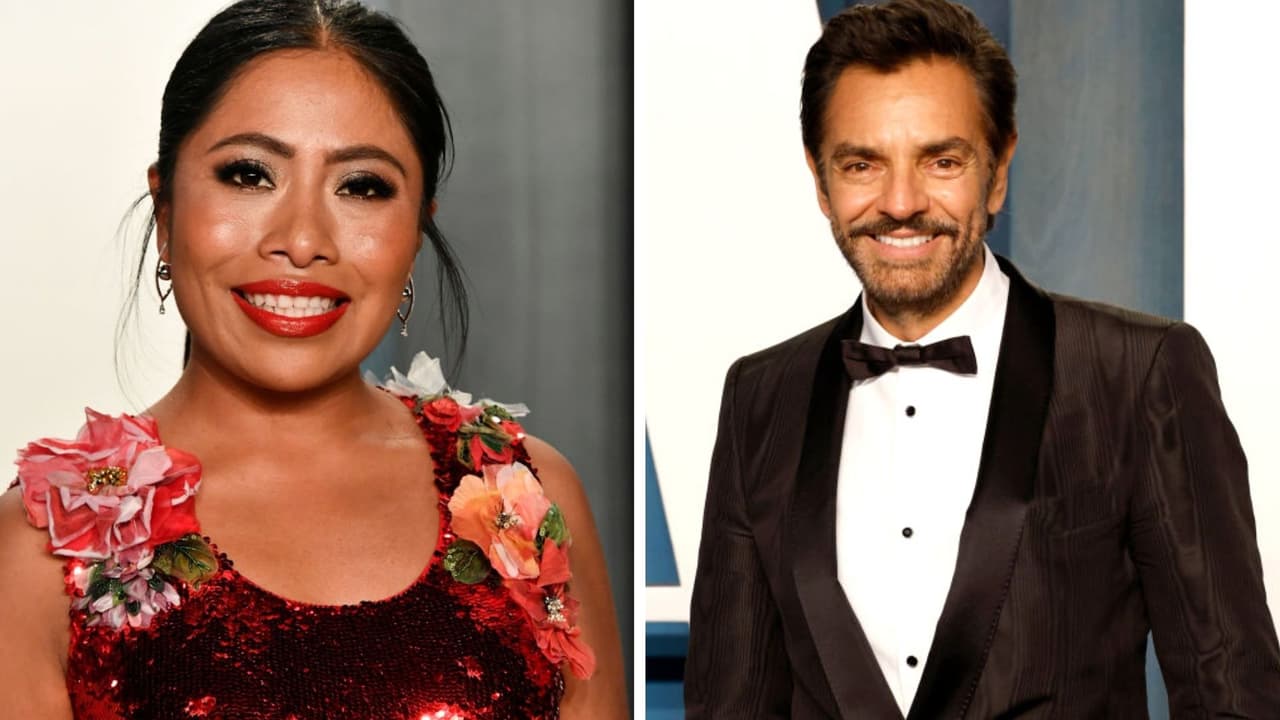 Actores Eugenio Derbez y Yalitza Aparicio