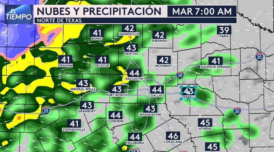 Prepárate desde muy temprano el martes y recuerda 
<b>seguir a través de nuestra aplicación y redes sociales </b>todos los detalles del estado del tiempo.