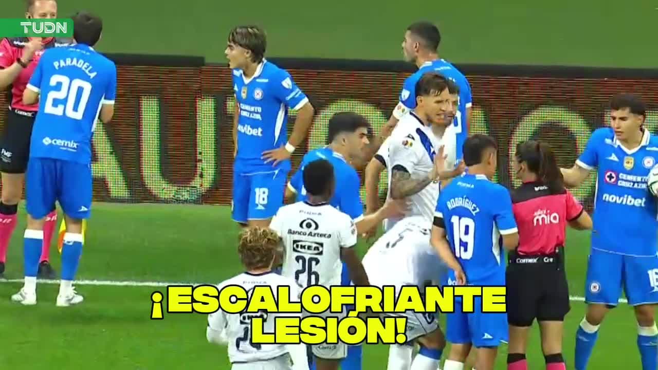 ¡Lesión escalofriante en el partido del Puebla asombra a todos!