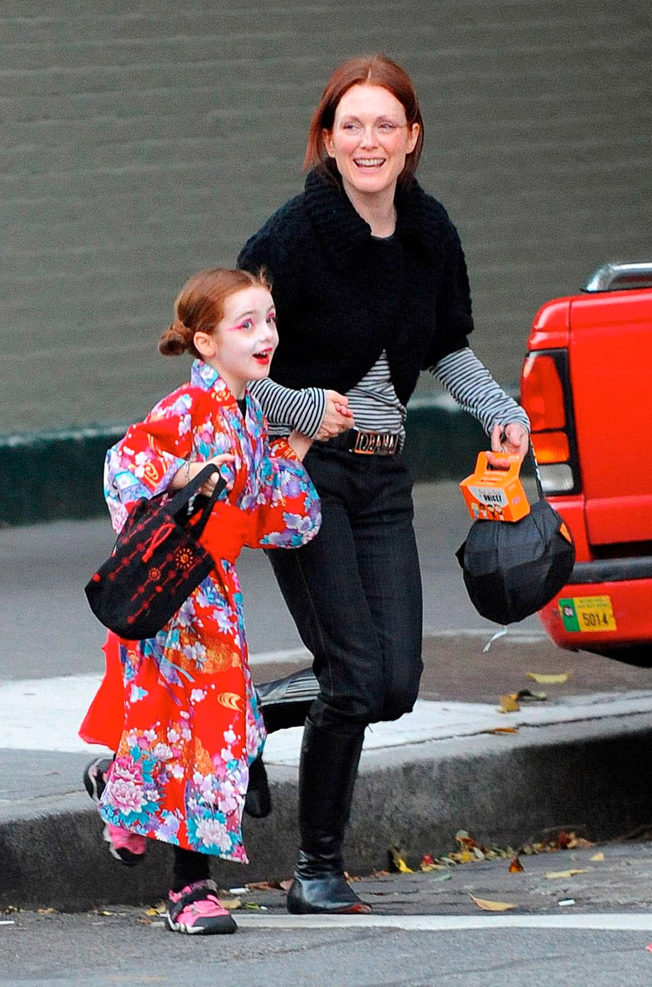 Liv Friendlich, hija de Julianne Moore, fue una especie de Geisha terrorífica hace algunos años.