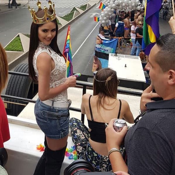 Y algunas guapas actrices fueron las invitadas de honor en este evento que se celebra cada año en la Ciudad de México.