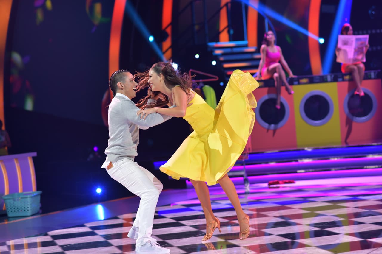 Ana Patricia logró recuperarse a tiempo para poder realizar su baile en la noche de duelos.