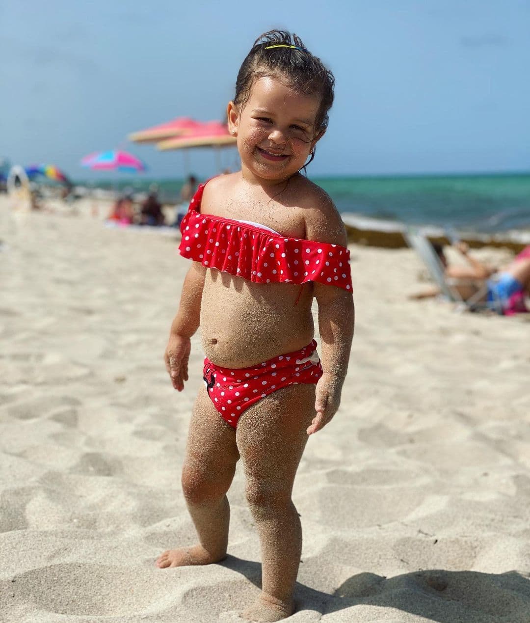 Silvana es la más pequeña en la familia del conductor venezolano.