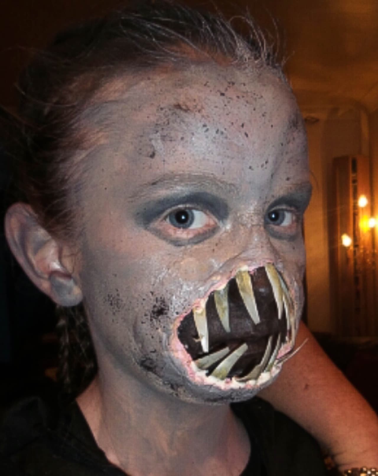 Sin duda, uno de los mejores 'make up' de Richy ha sido este.