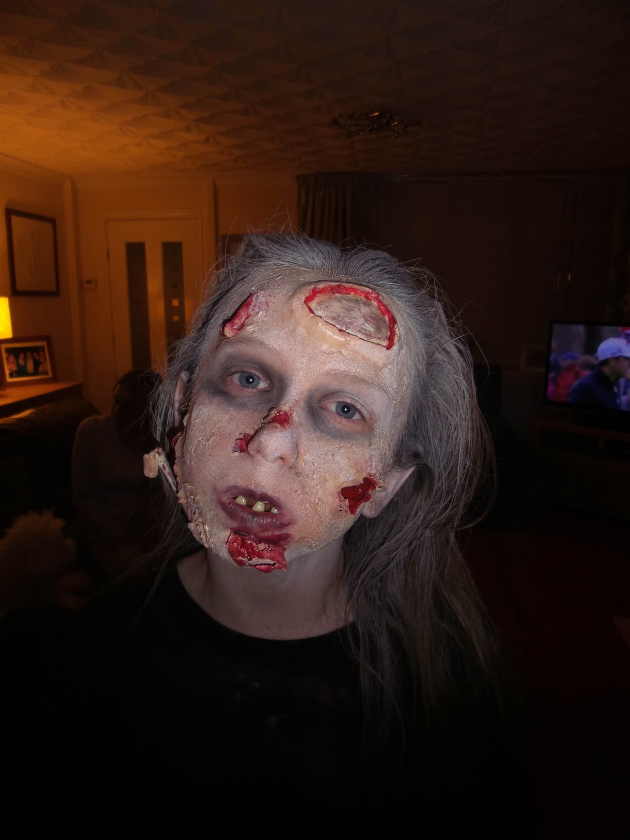 ¡Qué siniestra puede lucir una niña de 10 años!