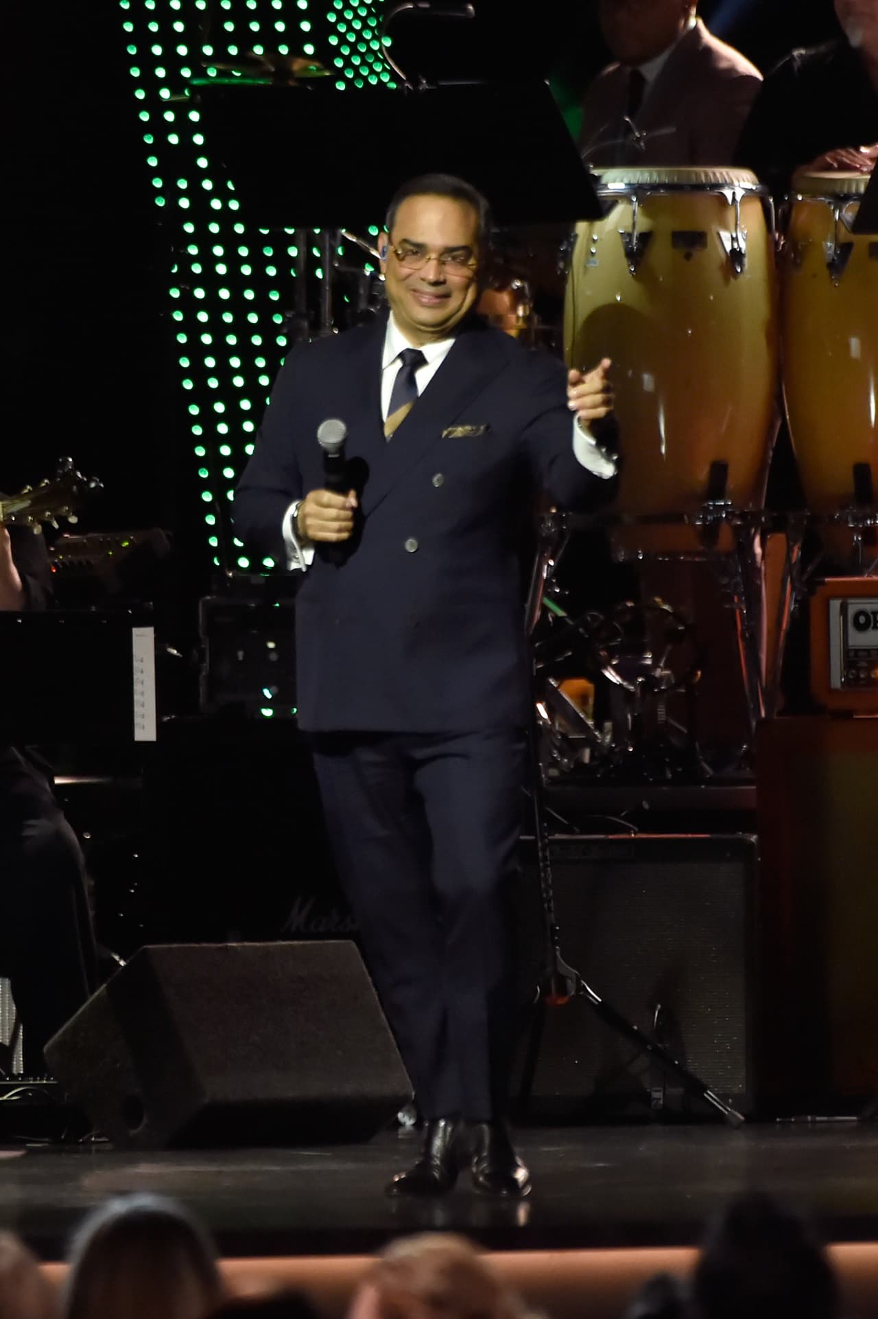 El caballero de la salsa, Gilberto Santa Rosa, en 'Bendita tu luz'.