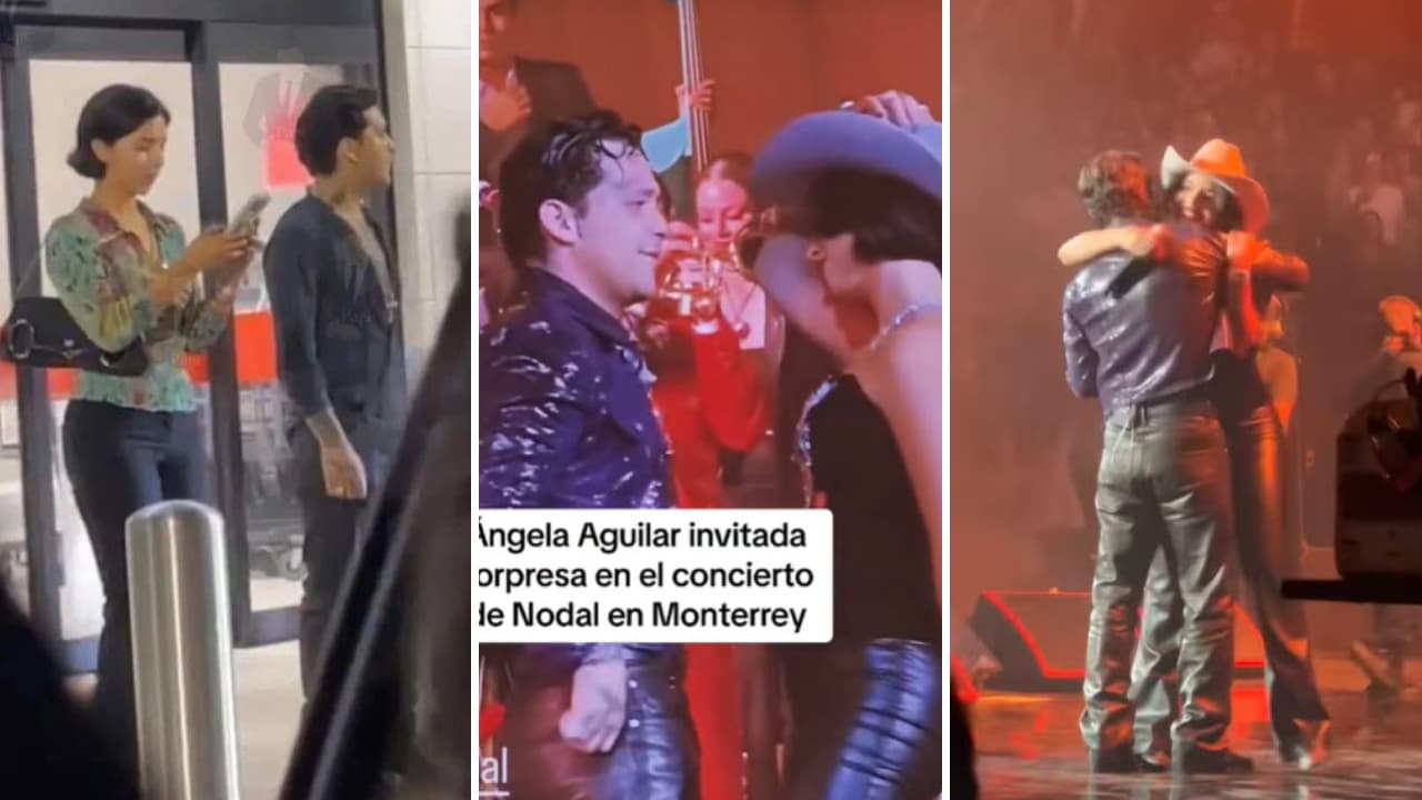 La imagen viral que levantó sospechas de un posible romance se tomó un par de días antes de que se presentaran en Monterrey.