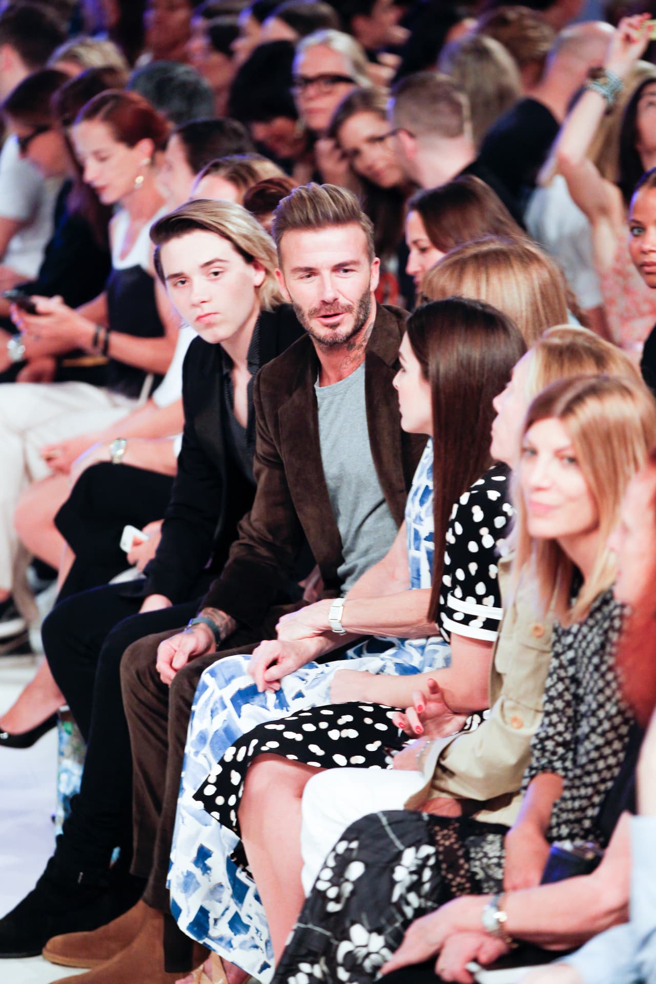 La colección primavera 2017 de la Beckham fue todo un éxito.