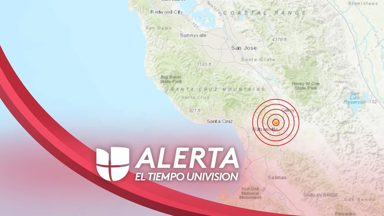 ¿Lo sentiste? Reportan temblor de magnitud 2.6 cerca de Gilroy