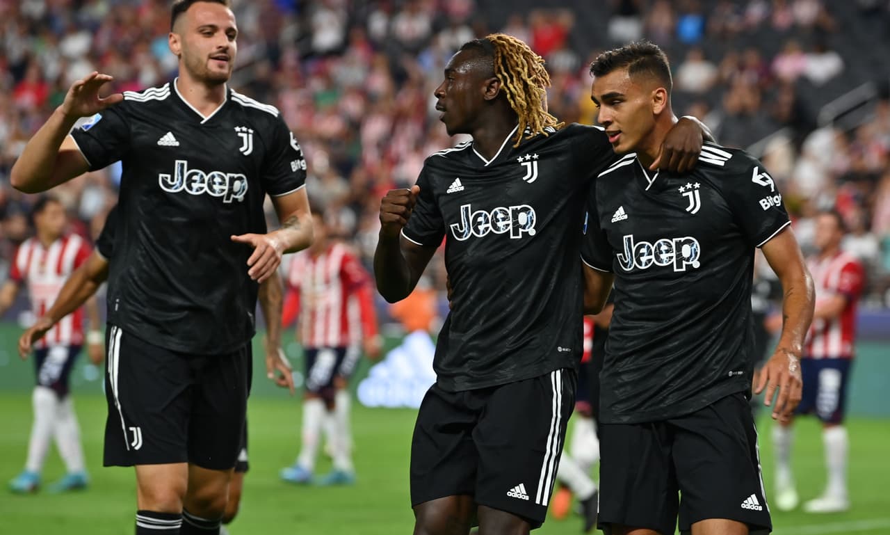 Kessie festejaba con el delantero juvenil.