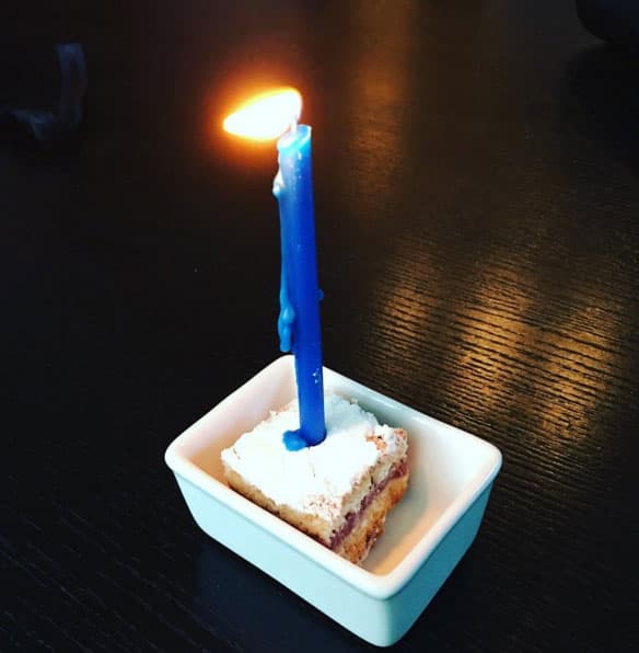 Ricky ahí celebró su cumpleaños.