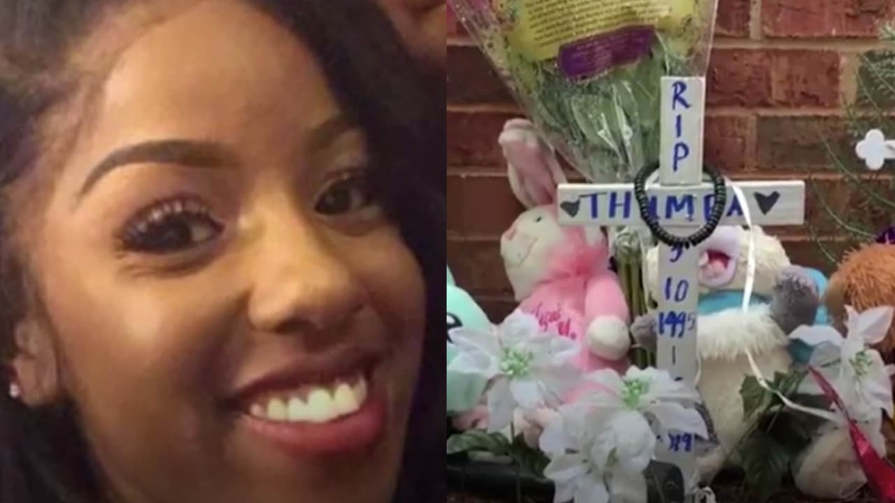 Familiar asegura que embarazada murió protegiendo a su hijo de tiroteo en Georgia