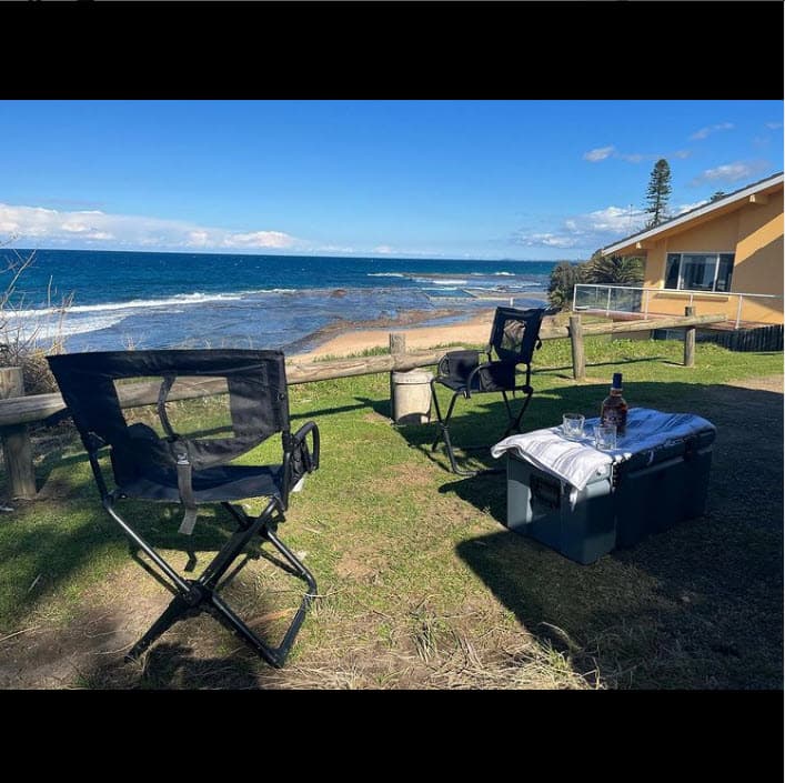 De acuerdo con las fotos posteriores que colgó en esa red social, Seely pasó el fin de semana con un "tiempo para relajarse" ante la playa, según tituló en esta foto. 
<br>