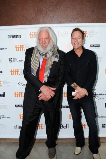 Donald y Kiefer Sutherland son parte del elenco en ‘A time to kill’, aunque en él no tienen alguna relación.