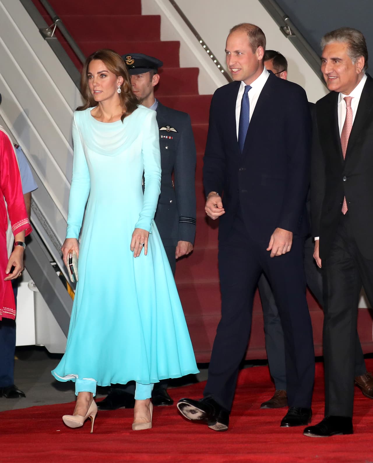 El príncipe William y Kate Middleton estarán rodeados de un 
<b>fuerte dispositivo</b> de seguridad durante su estadía en Pakistán.
