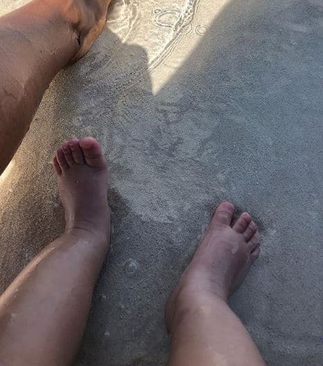 Poco después, la empresaria colgó esta imagen y agregó: "Ojalá pudiera detener el tiempo de vez en cuando".