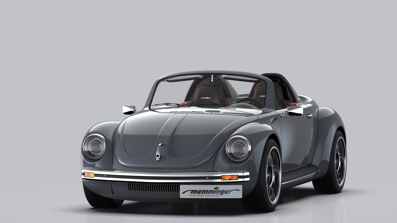 <b>Memminger Feine Cabrios & Stahlbau GmbH</b>, una casa especializada en la restauración de los modelos de la primera generación del legendario 
<a href="https://www.univision.com/noticias/autos-historicos/imagenes-historicas-del-volkswagen-beetle-fotos" target="_blank">Volkswagen Beetle</a> con sede en la municipalidad bávara de Reichertshofen, mostró su primer modelo propio en forma conceptual, el 
<b>Memminger Roadster 2.7</b>.