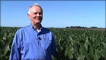 IOWA. Con sus 3,100 millones de dólares, se ubica Harry Stine, el fundador de Stine Seed. (Imagen tomada de Twitter).