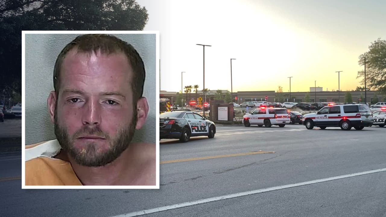 Hombre provoca 3 incendios en hospital de Ocala y otros 2 en las cercanías, dice la policía