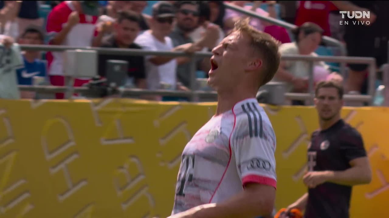 ¡Gol del Bayern anulado! Kimmich marca el primero pero Kane interfiere