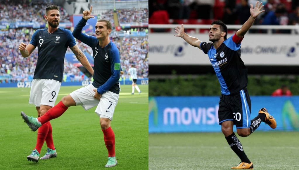 Exdelantero uruguayo del Querétaro ‘enseñó a jugar’ a Antoine Griezmann