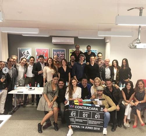 Bajo la producción de Carlos Bardasano, 'Amar a muerte' inició grabaciones a mediados de junio pasado y así lo compartió Alejandro Nones en sus redes sociales.