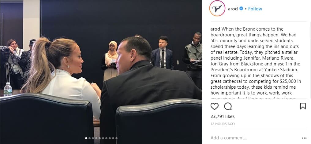 JLo y A-Rod suelen acaparar titulares por sus escapadas románticas, pero esta ocasión pusieron su fama al servicio de un proyecto que apuesta a la generación que tendrá en sus manos el futuro de este país.