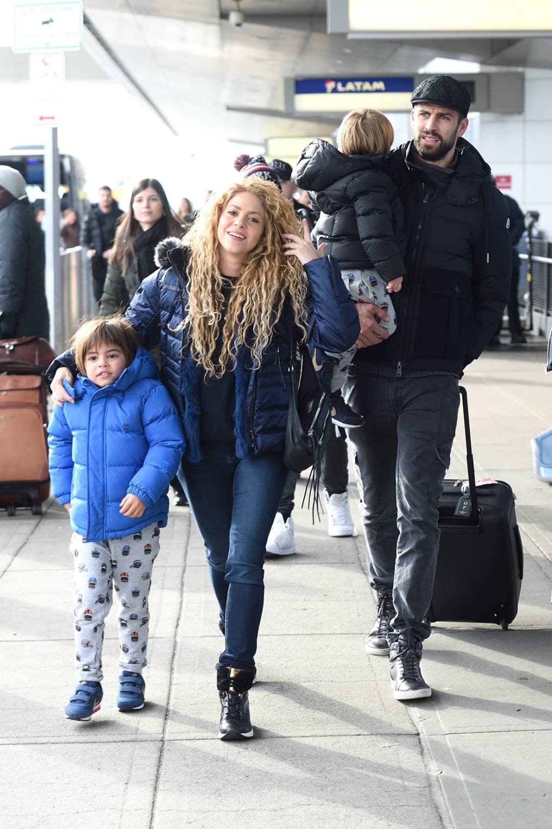 Milan y Sasha, hijos de
<b>Shakira </b>y
<b> Gerard Piqué</b> también forman parte de la lista.