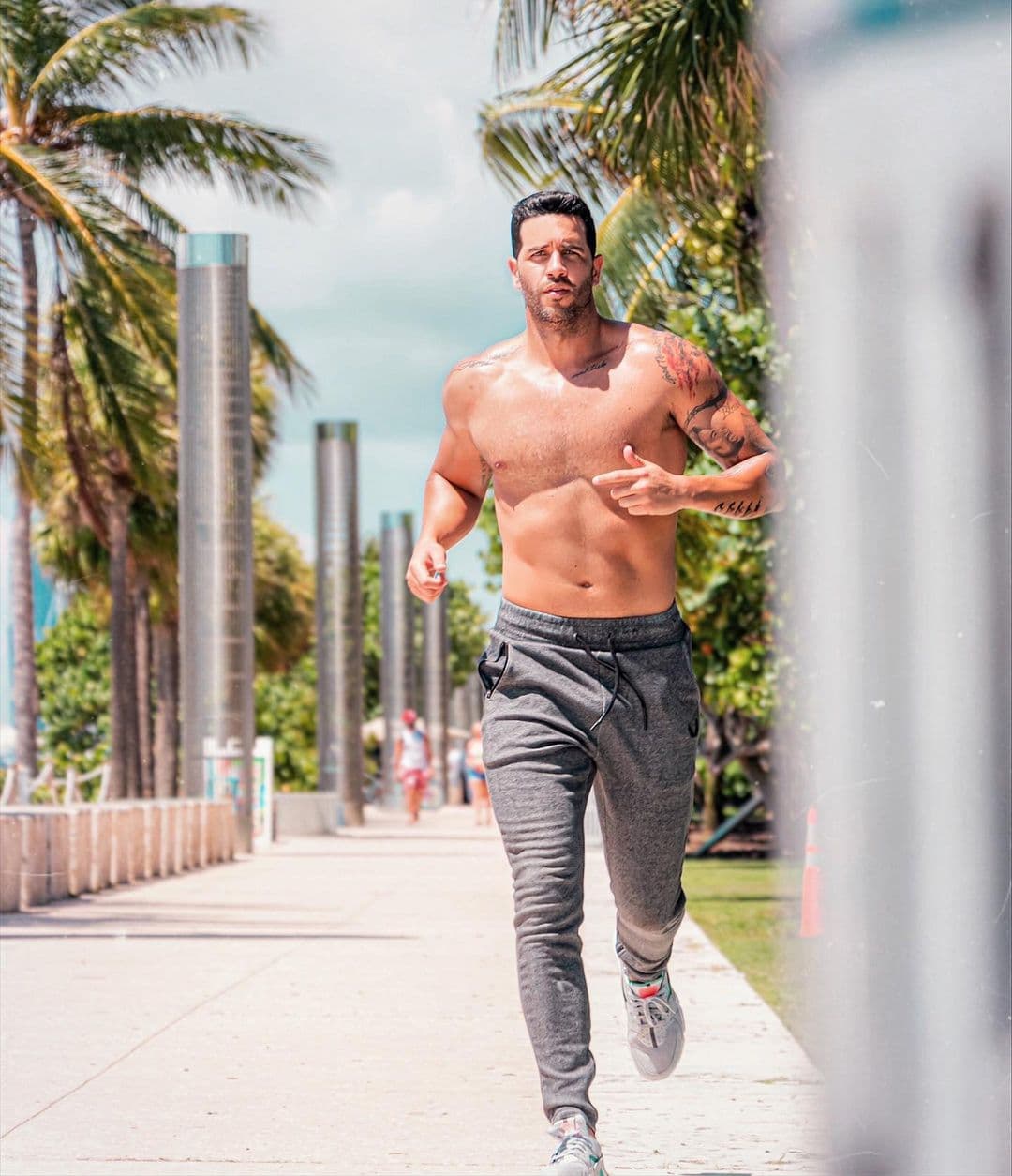 Y es que el ejercicio siempre ha sido uno de sus buenos hábitos.