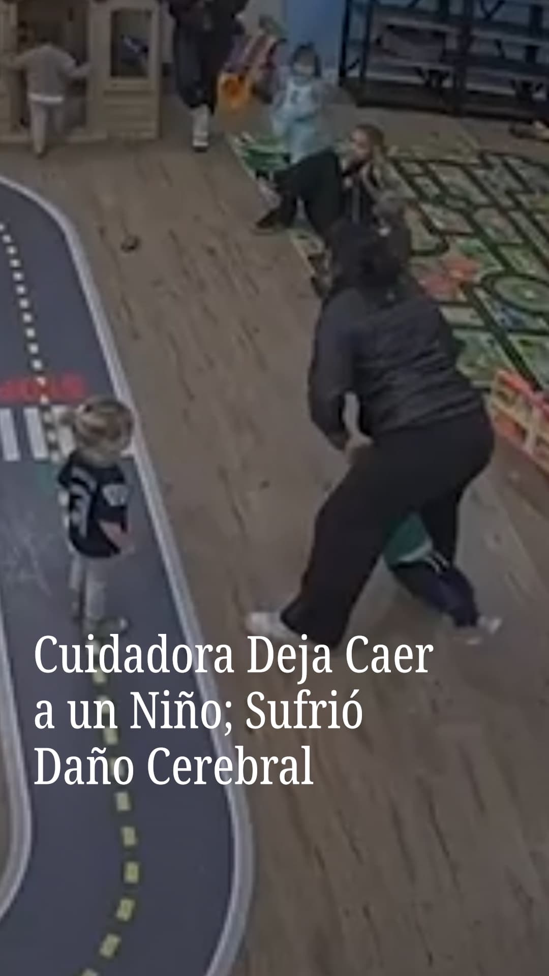 Cuidadora deja caer a un niño; sufrió daño cerebral