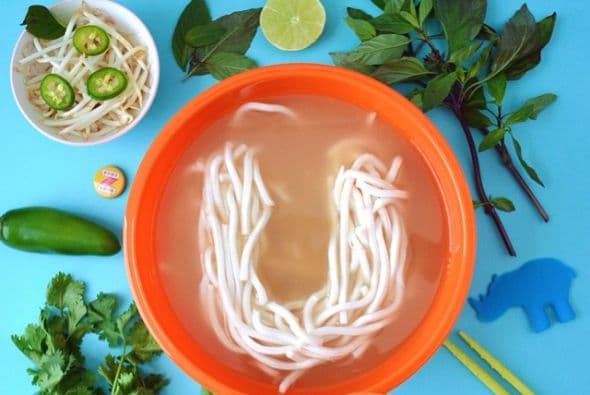 U is for Udon Noodles