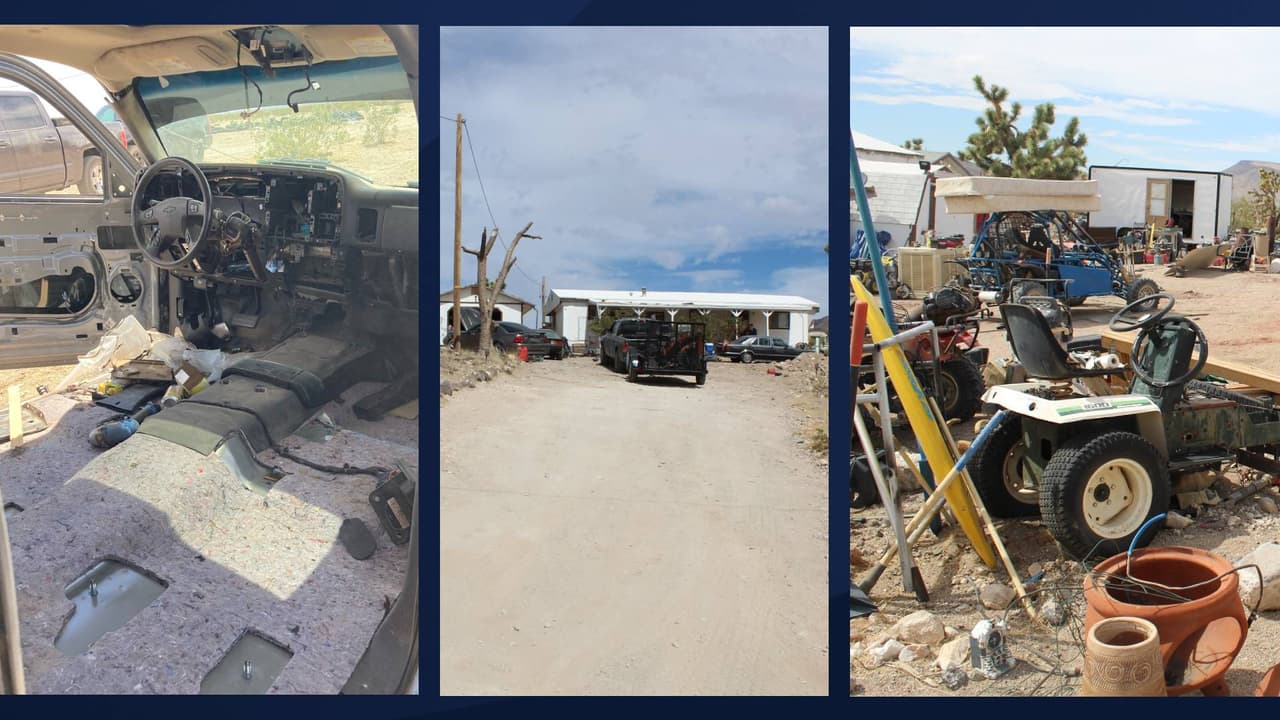 La Oficina del Alguacil del condado de Mohave desmanteló dos sitios que eran utilizados como deshuesaderos de autos en un pueblo rural de Arizona a principios de este mes [junio 2021]. 
<br>