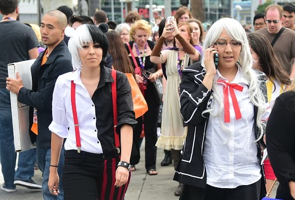 Vistiendo sus mejores disfraces, miles de aficionados se dieron cita en la edición 24 del Anime Expo.