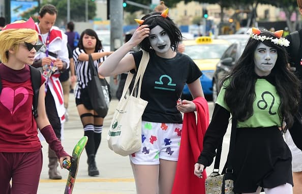 Vistiendo sus mejores disfraces, miles de aficionados se dieron cita en la edición 24 del Anime Expo.