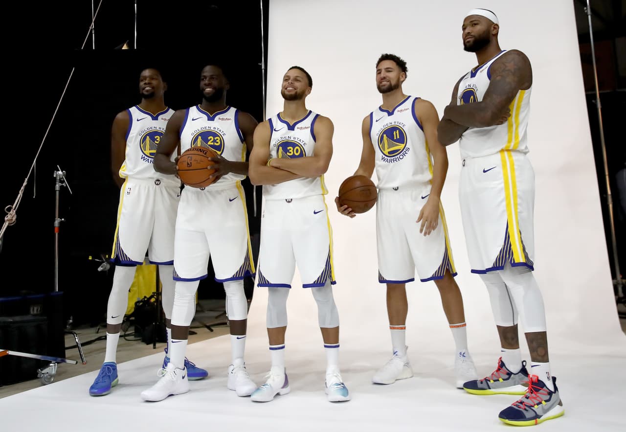 Los Golden State Warriors apuntan para tricampeones de la NBA en la temporada 2018-19.