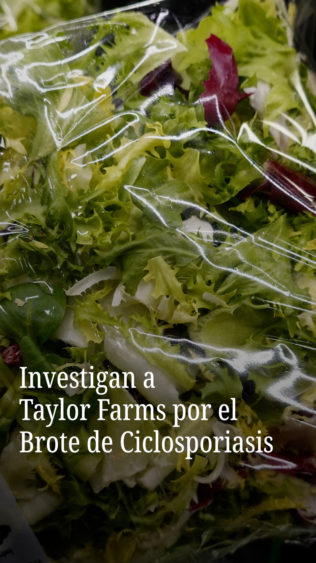 Investigan a Taylor Farms por el brote de ciclosporiasis