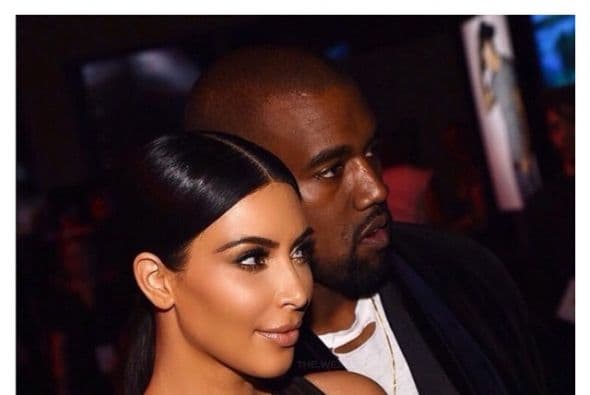 Las fotos más románticas de Kim y Kanye en la red.