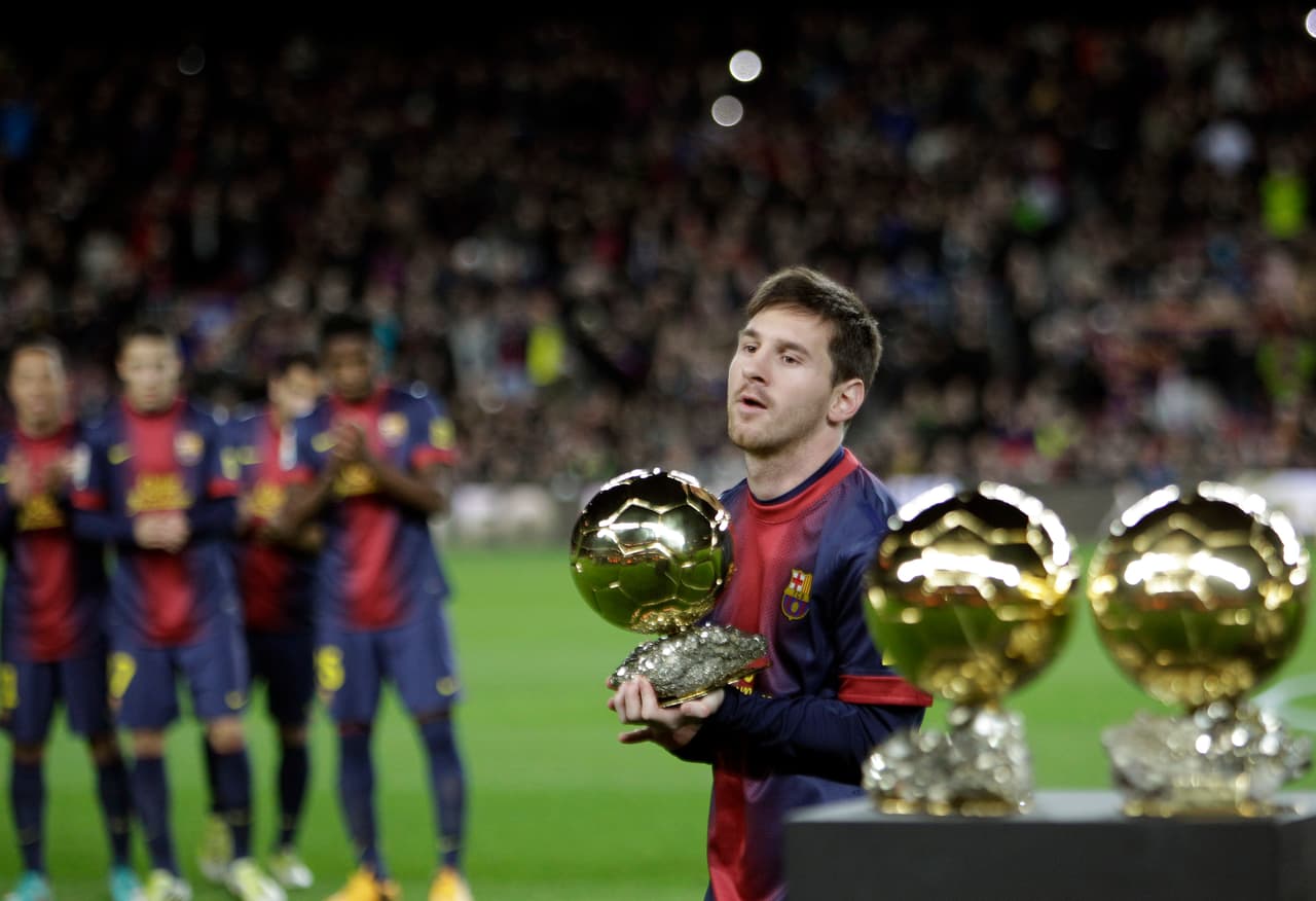 Recibió el Balón de Oro en seis ocasiones.