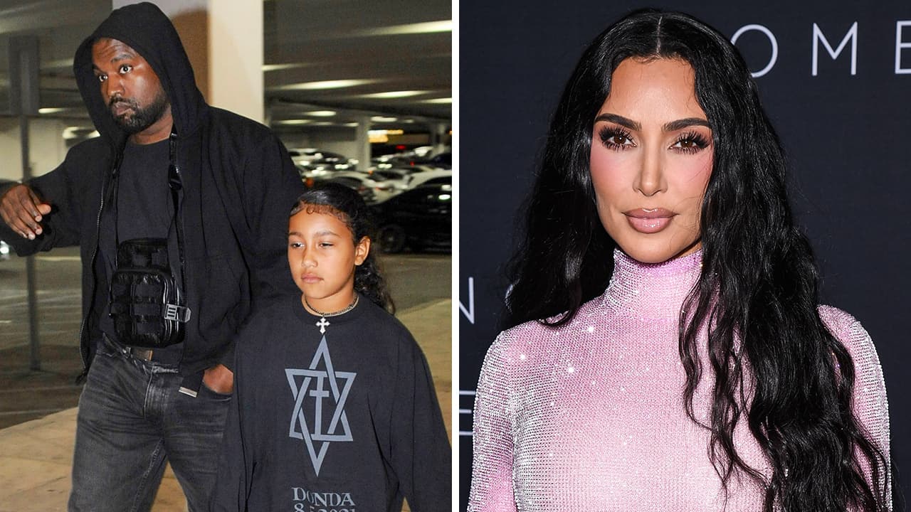 La hija de Kim Kardashian se porta igual que Kanye West: North pone a prueba su paciencia