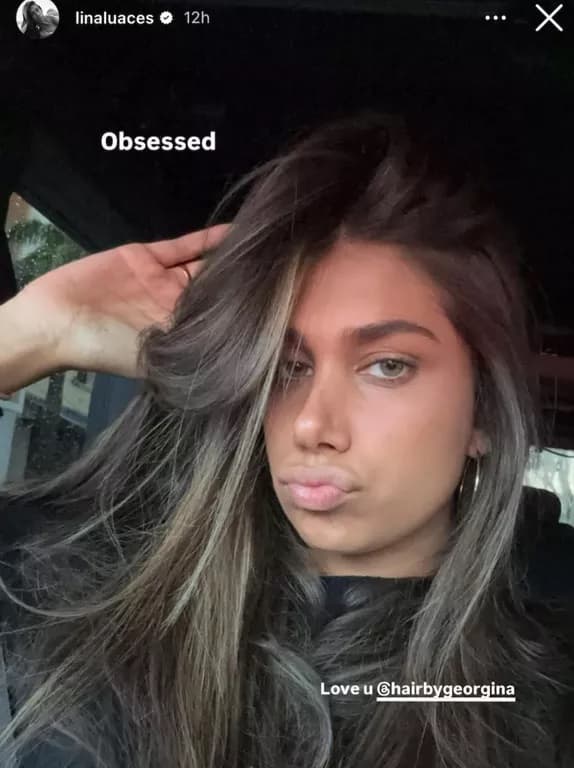 Lina Luaces, hija de Lili Estefan, estrenó look.